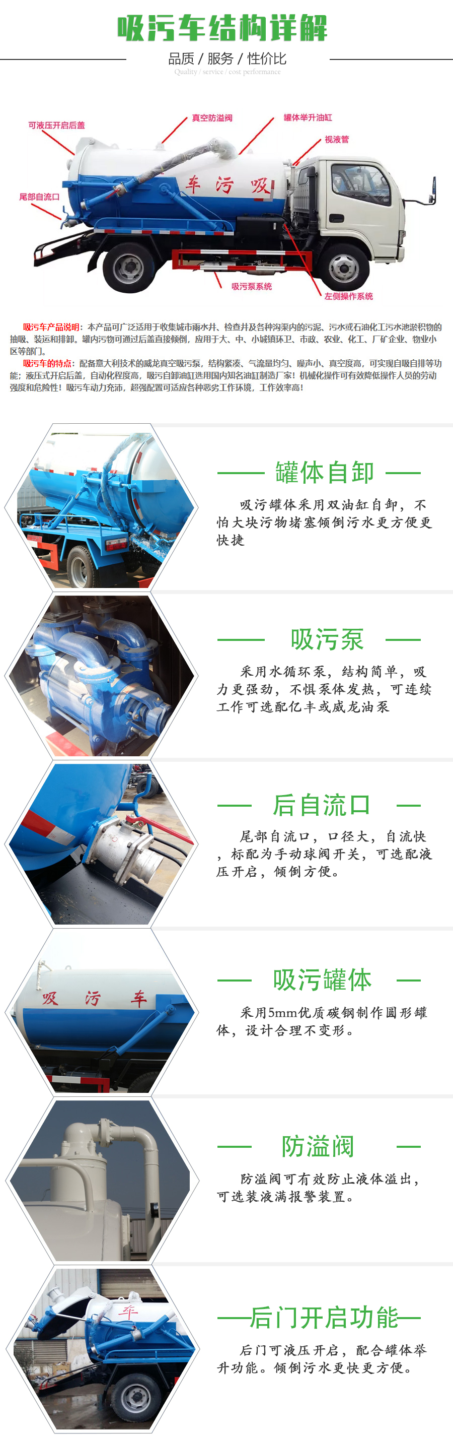 东风专底后双桥吸污车（国六）